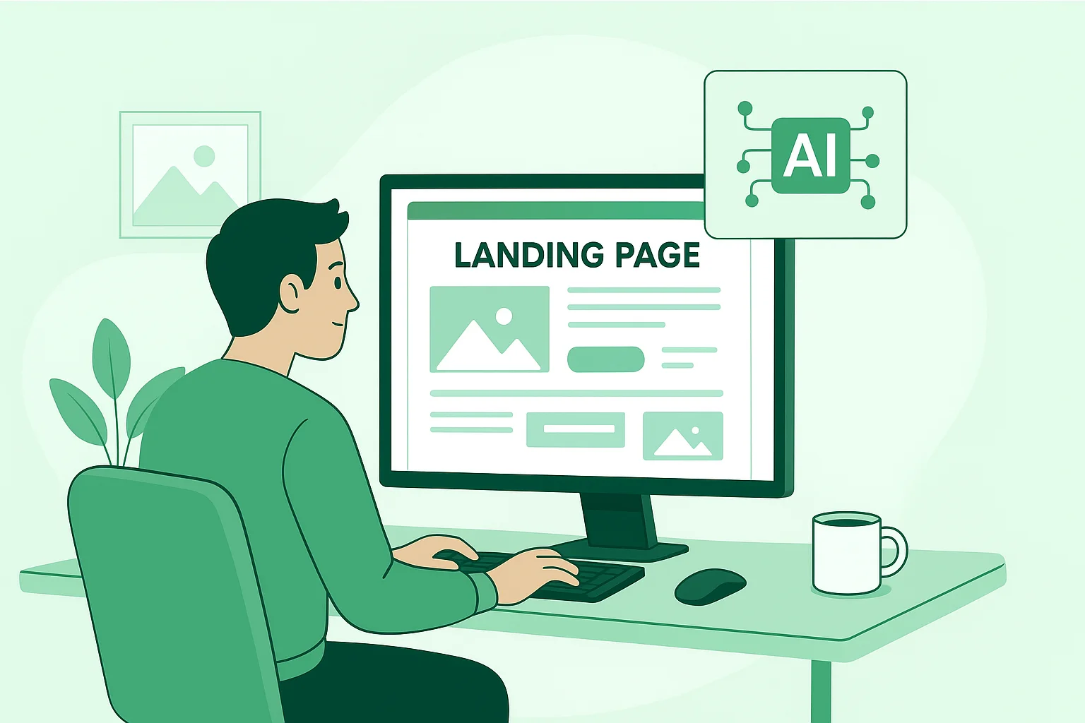 How to Use AI to Create Landing Pages That Convert Like Crazy